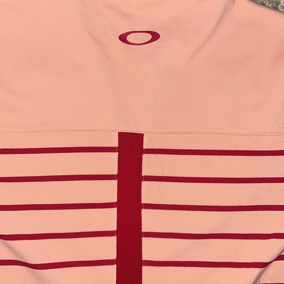 NWT OAKLEY Women’s Bella Golf Polo SS in Fluffy Pink - Picture 8 of 8